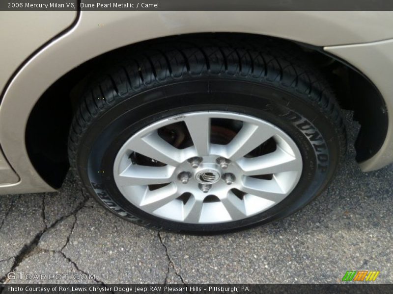 Dune Pearl Metallic / Camel 2006 Mercury Milan V6