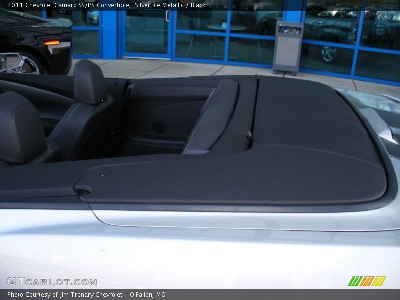 Silver Ice Metallic / Black 2011 Chevrolet Camaro SS/RS Convertible