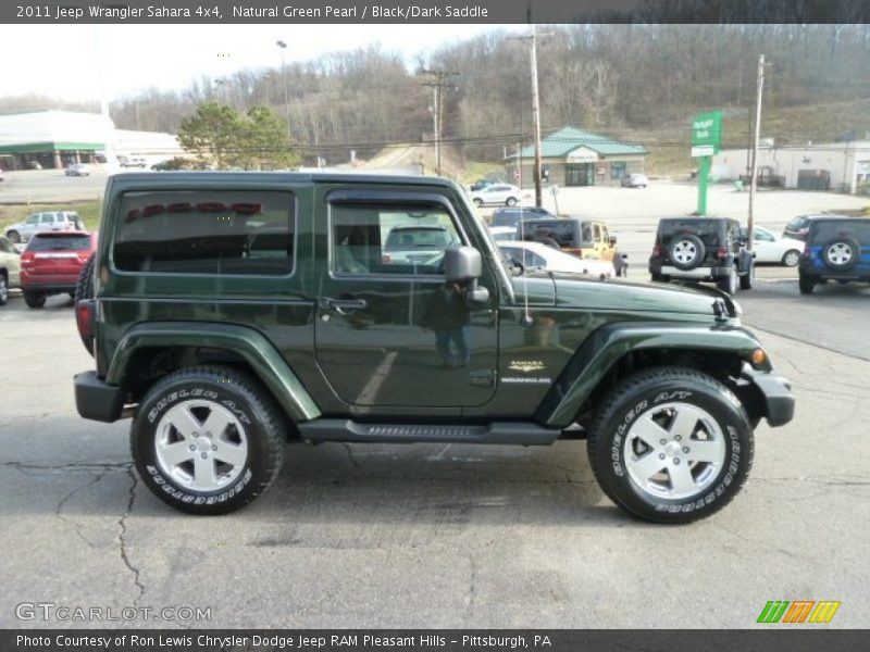  2011 Wrangler Sahara 4x4 Natural Green Pearl