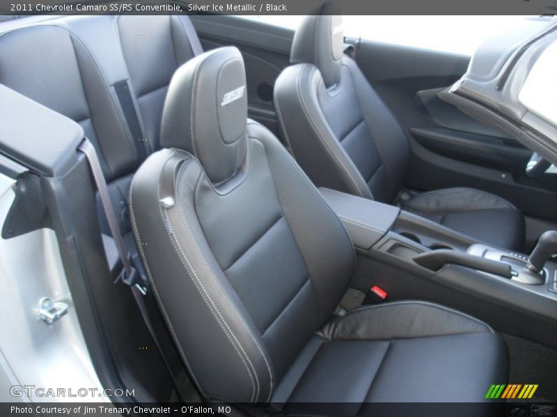 Silver Ice Metallic / Black 2011 Chevrolet Camaro SS/RS Convertible