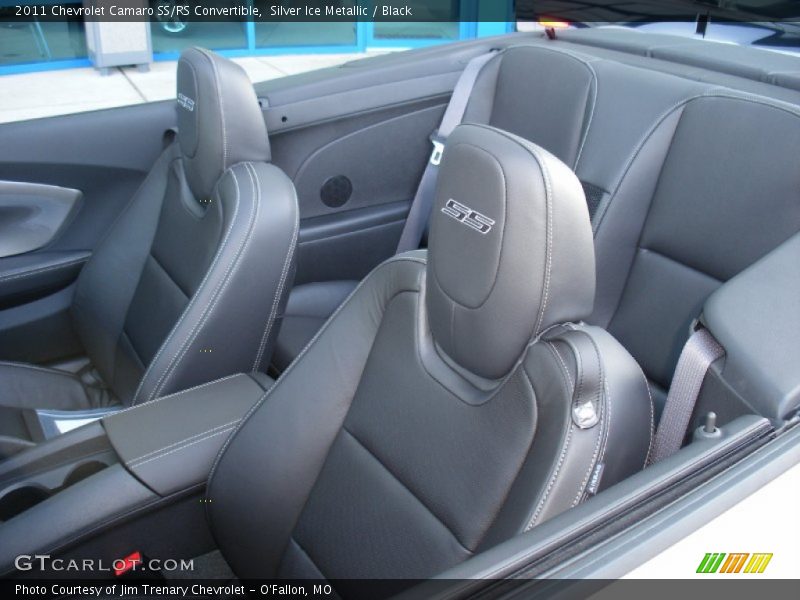 Silver Ice Metallic / Black 2011 Chevrolet Camaro SS/RS Convertible