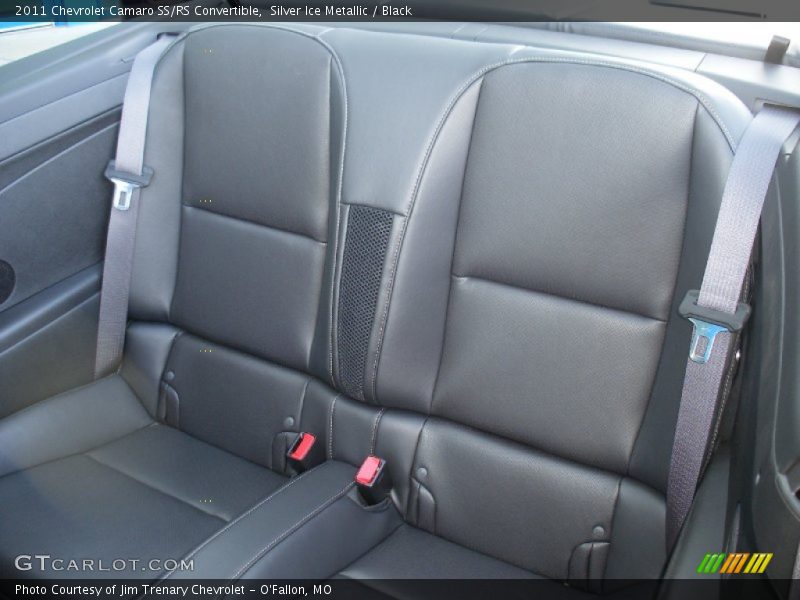 Silver Ice Metallic / Black 2011 Chevrolet Camaro SS/RS Convertible