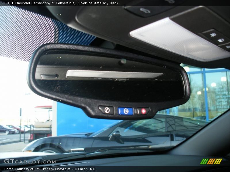 Silver Ice Metallic / Black 2011 Chevrolet Camaro SS/RS Convertible