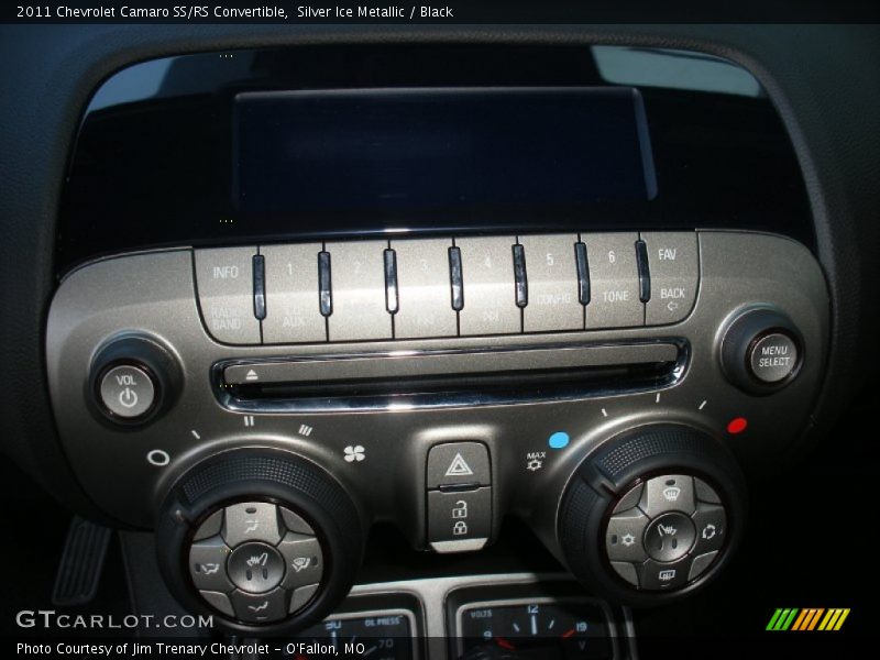 Silver Ice Metallic / Black 2011 Chevrolet Camaro SS/RS Convertible