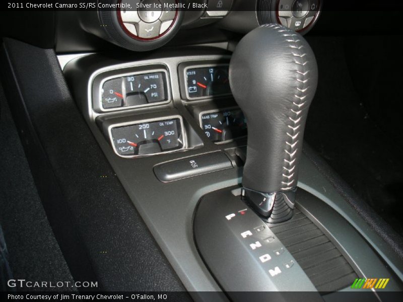 Silver Ice Metallic / Black 2011 Chevrolet Camaro SS/RS Convertible
