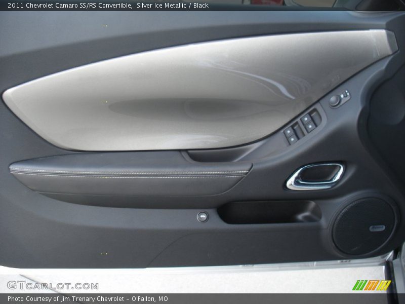 Silver Ice Metallic / Black 2011 Chevrolet Camaro SS/RS Convertible