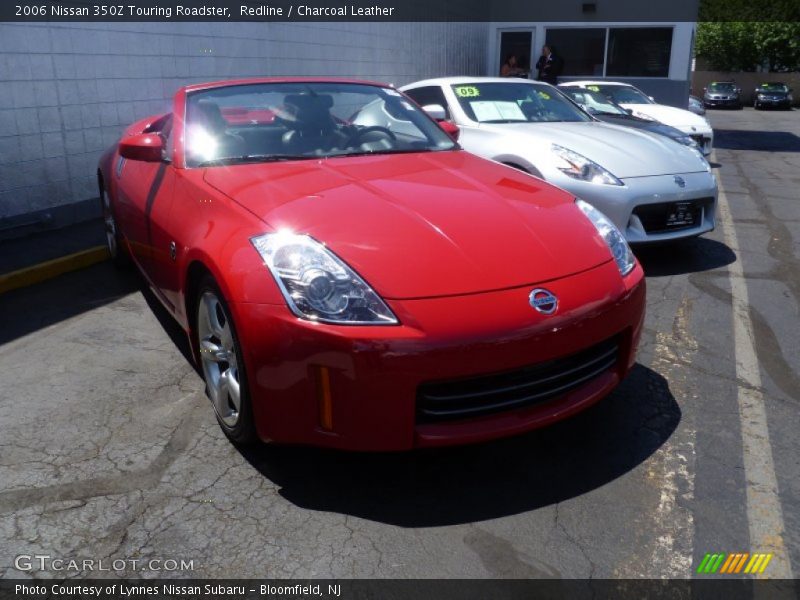 Redline / Charcoal Leather 2006 Nissan 350Z Touring Roadster