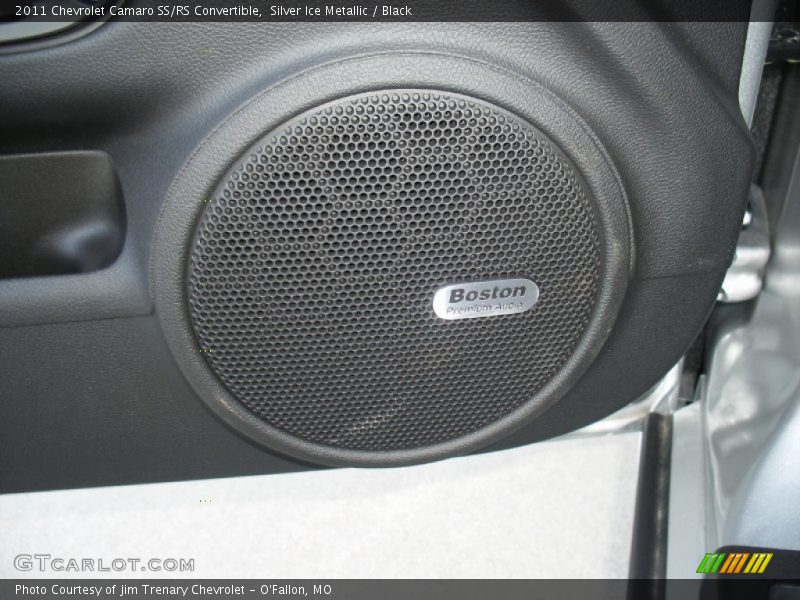 Silver Ice Metallic / Black 2011 Chevrolet Camaro SS/RS Convertible