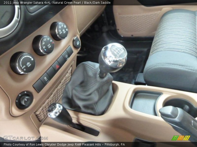  2011 Wrangler Sahara 4x4 4 Speed Automatic Shifter