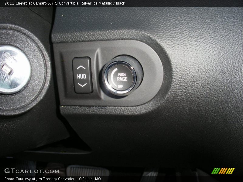 Silver Ice Metallic / Black 2011 Chevrolet Camaro SS/RS Convertible
