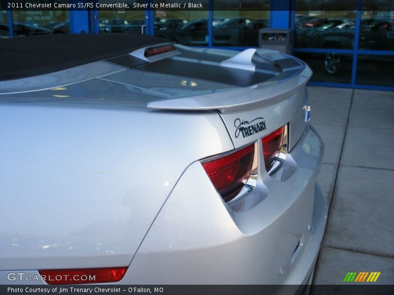 Silver Ice Metallic / Black 2011 Chevrolet Camaro SS/RS Convertible