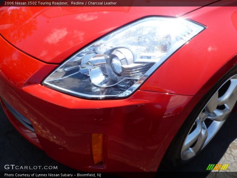 Redline / Charcoal Leather 2006 Nissan 350Z Touring Roadster