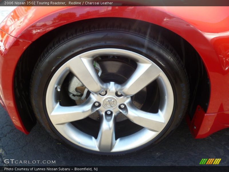 Redline / Charcoal Leather 2006 Nissan 350Z Touring Roadster