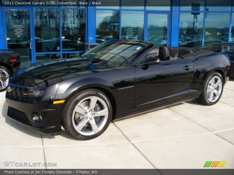 Black / Black 2011 Chevrolet Camaro SS/RS Convertible