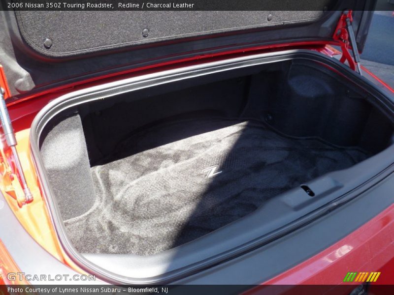 Redline / Charcoal Leather 2006 Nissan 350Z Touring Roadster