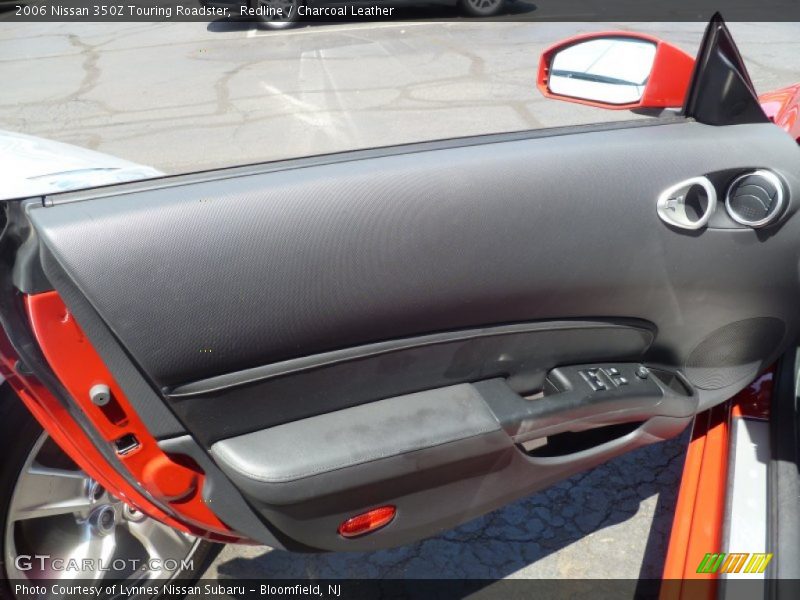 Redline / Charcoal Leather 2006 Nissan 350Z Touring Roadster