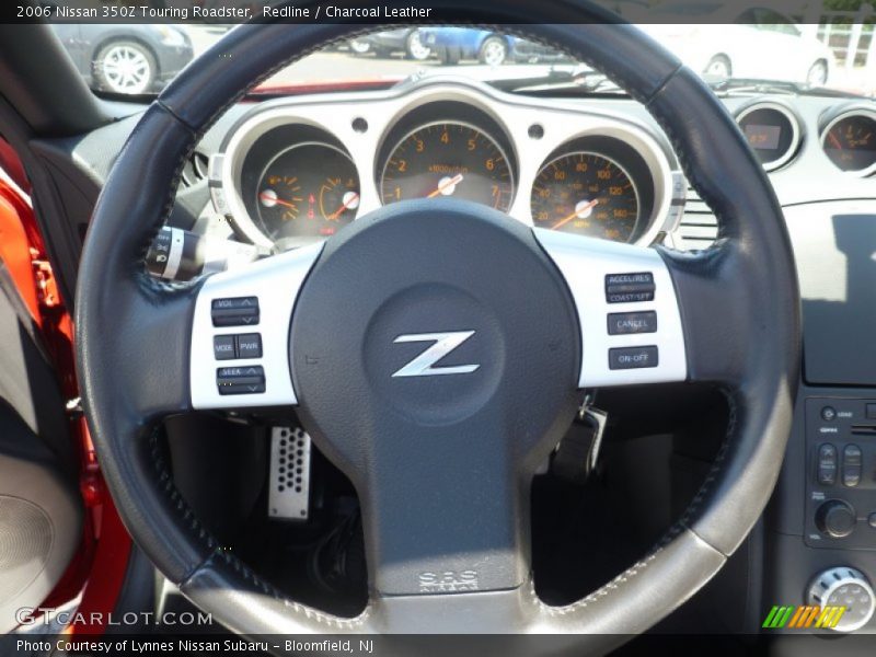Redline / Charcoal Leather 2006 Nissan 350Z Touring Roadster