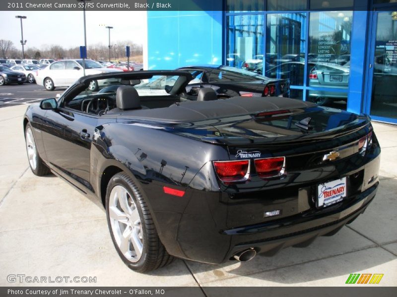 Black / Black 2011 Chevrolet Camaro SS/RS Convertible