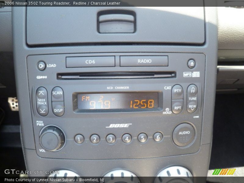 Redline / Charcoal Leather 2006 Nissan 350Z Touring Roadster