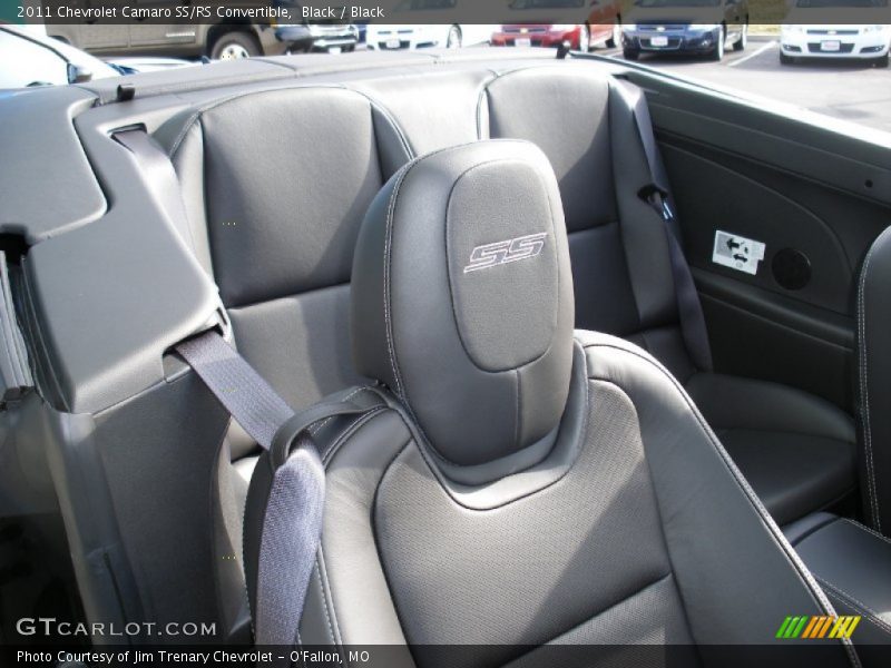 Black / Black 2011 Chevrolet Camaro SS/RS Convertible