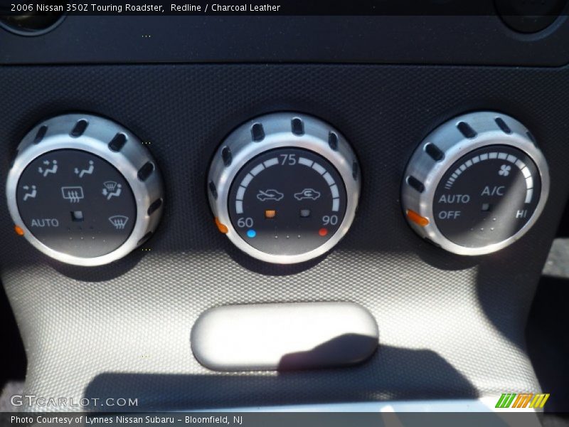 Redline / Charcoal Leather 2006 Nissan 350Z Touring Roadster