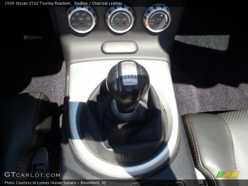 Redline / Charcoal Leather 2006 Nissan 350Z Touring Roadster
