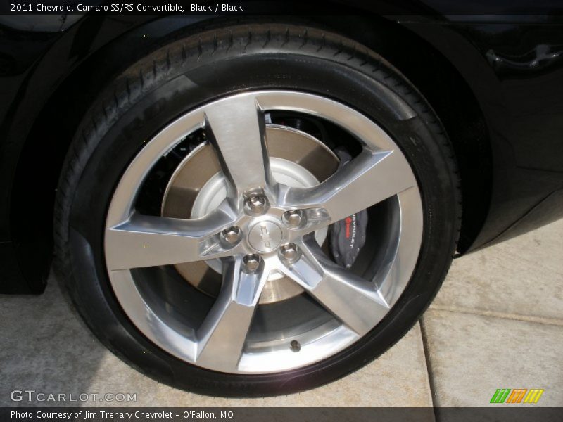 Black / Black 2011 Chevrolet Camaro SS/RS Convertible