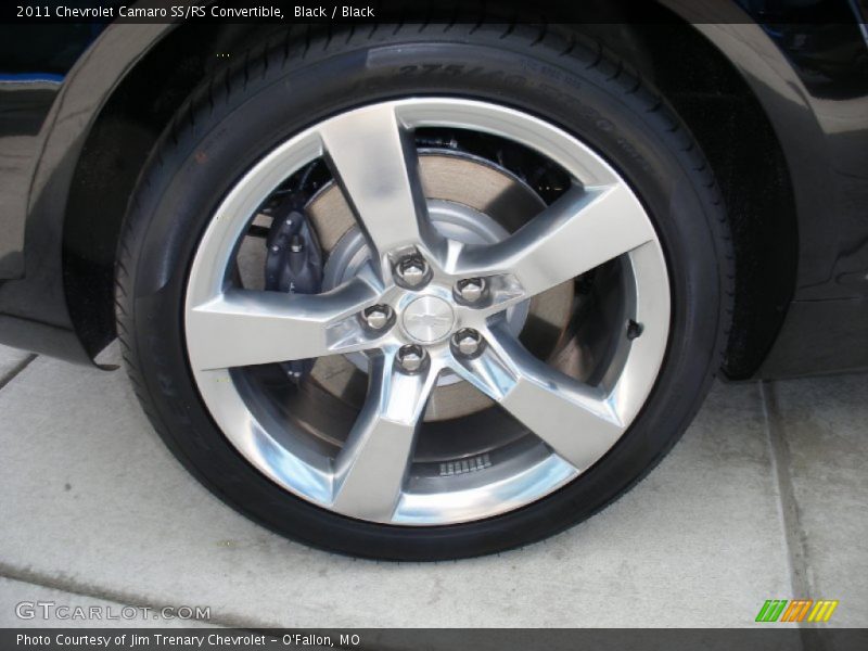 Black / Black 2011 Chevrolet Camaro SS/RS Convertible