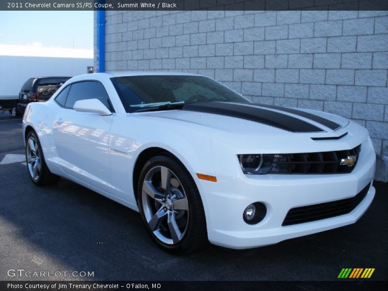 Summit White / Black 2011 Chevrolet Camaro SS/RS Coupe