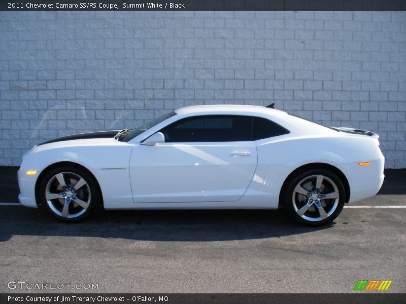 Summit White / Black 2011 Chevrolet Camaro SS/RS Coupe