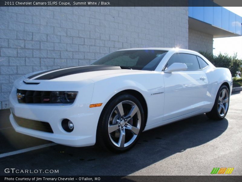 Summit White / Black 2011 Chevrolet Camaro SS/RS Coupe