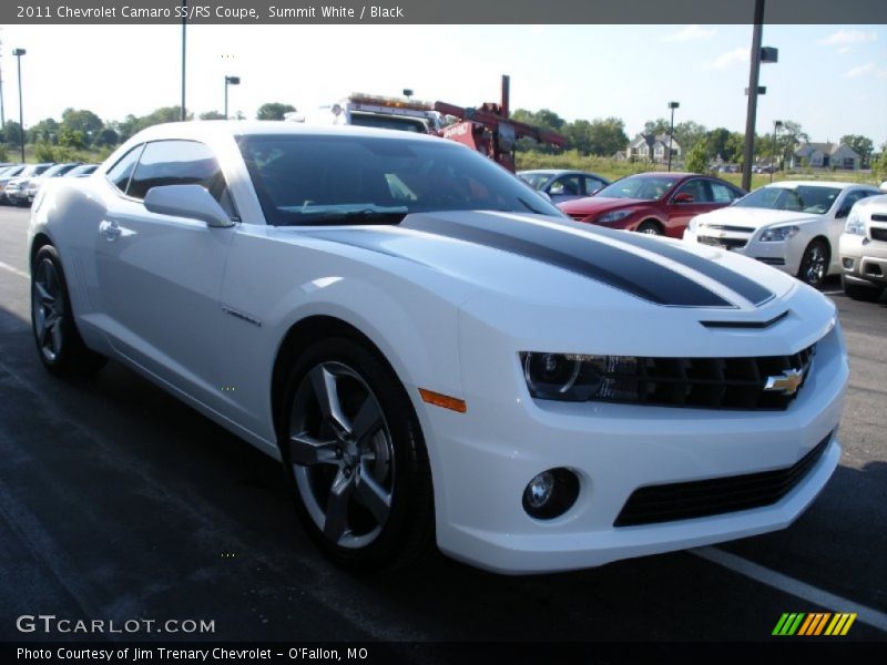 Summit White / Black 2011 Chevrolet Camaro SS/RS Coupe