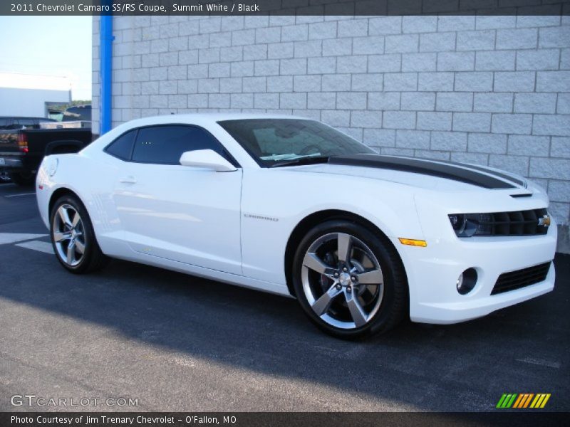 Summit White / Black 2011 Chevrolet Camaro SS/RS Coupe