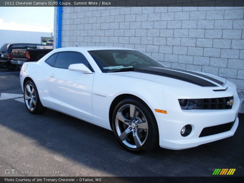 Summit White / Black 2011 Chevrolet Camaro SS/RS Coupe