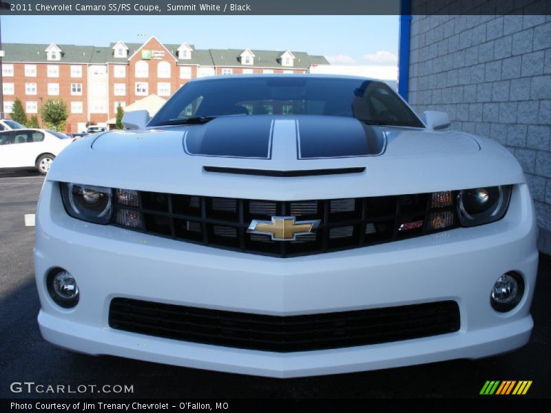 Summit White / Black 2011 Chevrolet Camaro SS/RS Coupe