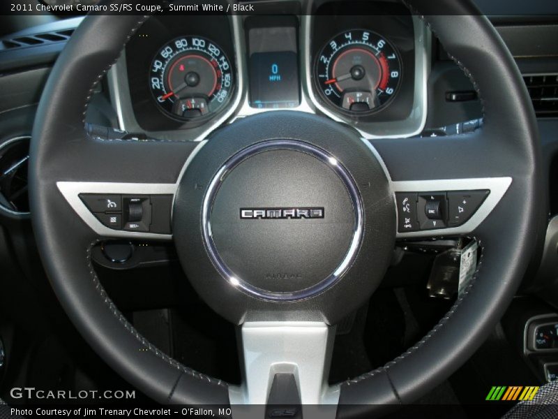 Summit White / Black 2011 Chevrolet Camaro SS/RS Coupe