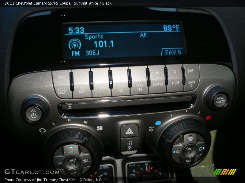 Summit White / Black 2011 Chevrolet Camaro SS/RS Coupe