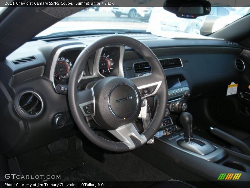 Summit White / Black 2011 Chevrolet Camaro SS/RS Coupe