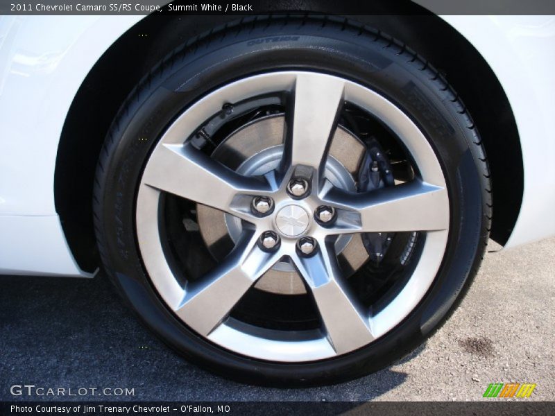 Summit White / Black 2011 Chevrolet Camaro SS/RS Coupe
