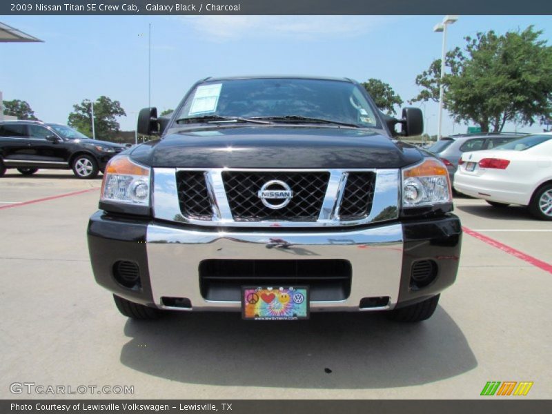 Galaxy Black / Charcoal 2009 Nissan Titan SE Crew Cab