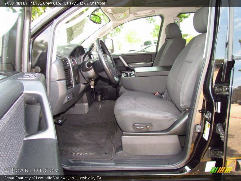 Galaxy Black / Charcoal 2009 Nissan Titan SE Crew Cab