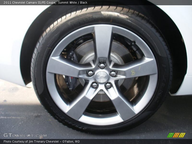 Summit White / Black 2011 Chevrolet Camaro SS/RS Coupe