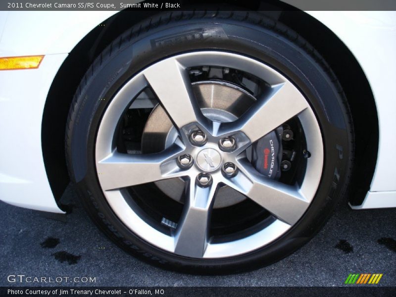 Summit White / Black 2011 Chevrolet Camaro SS/RS Coupe