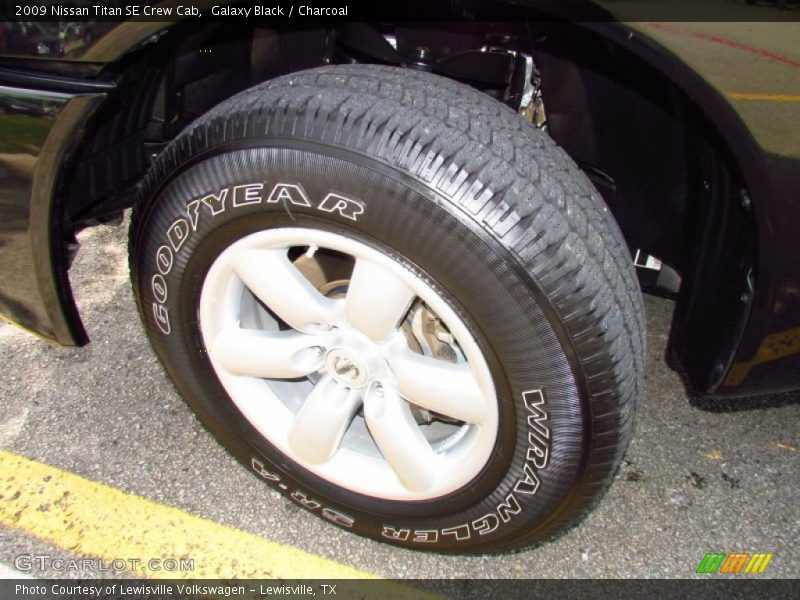 Galaxy Black / Charcoal 2009 Nissan Titan SE Crew Cab