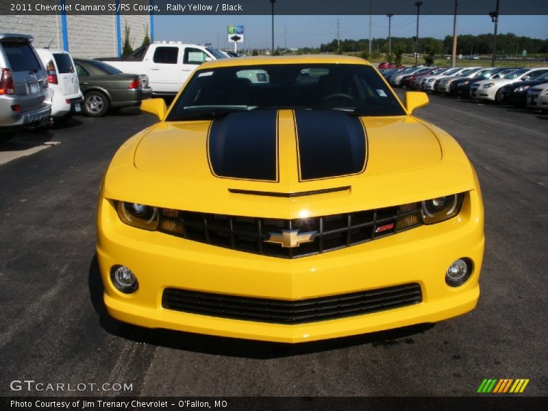 Rally Yellow / Black 2011 Chevrolet Camaro SS/RS Coupe