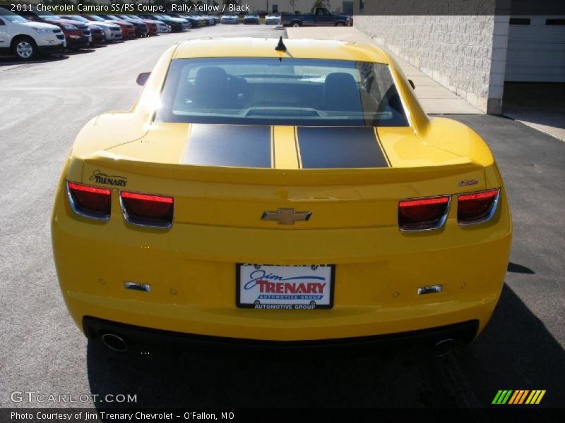 Rally Yellow / Black 2011 Chevrolet Camaro SS/RS Coupe