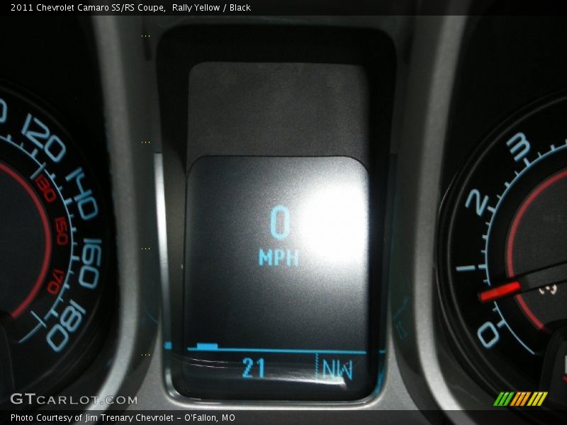 Rally Yellow / Black 2011 Chevrolet Camaro SS/RS Coupe