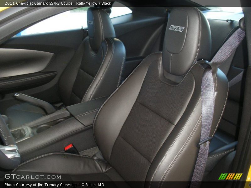 Rally Yellow / Black 2011 Chevrolet Camaro SS/RS Coupe