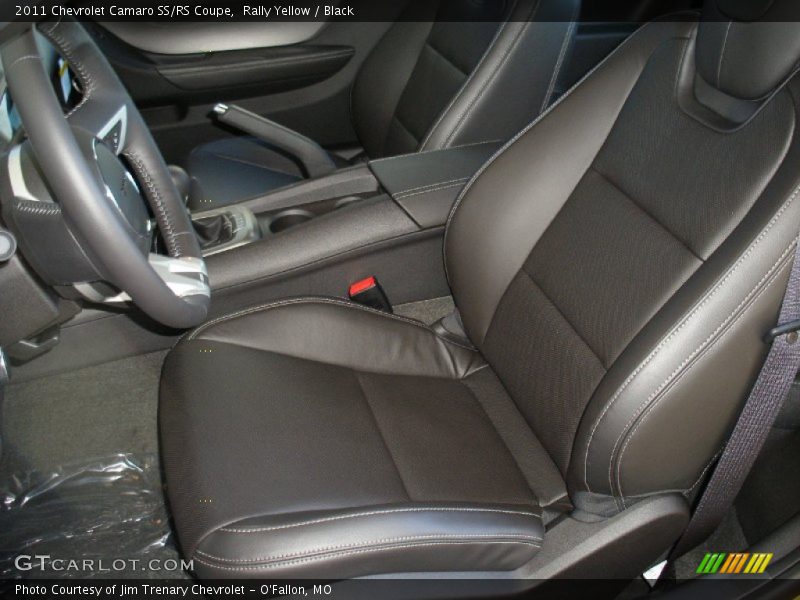 Rally Yellow / Black 2011 Chevrolet Camaro SS/RS Coupe