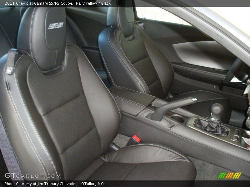 Rally Yellow / Black 2011 Chevrolet Camaro SS/RS Coupe